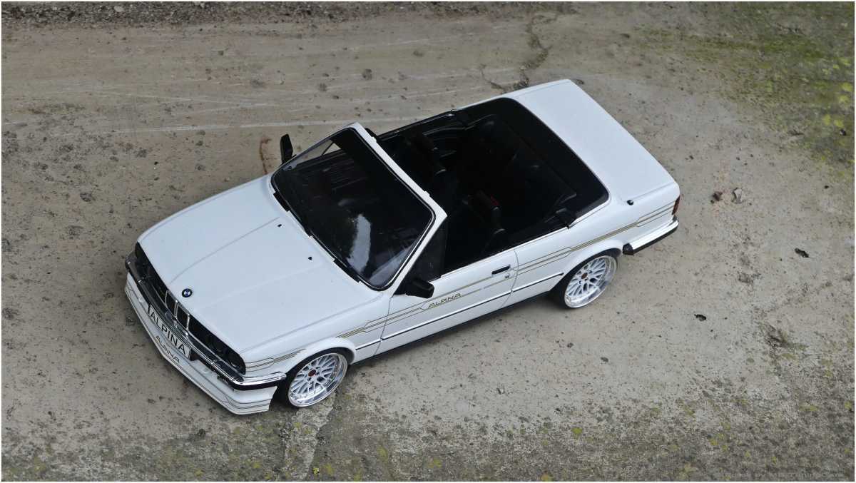 1:18 BMW E30 Cabriolet Alpina C2 2.7 / Metall Modell + OVP